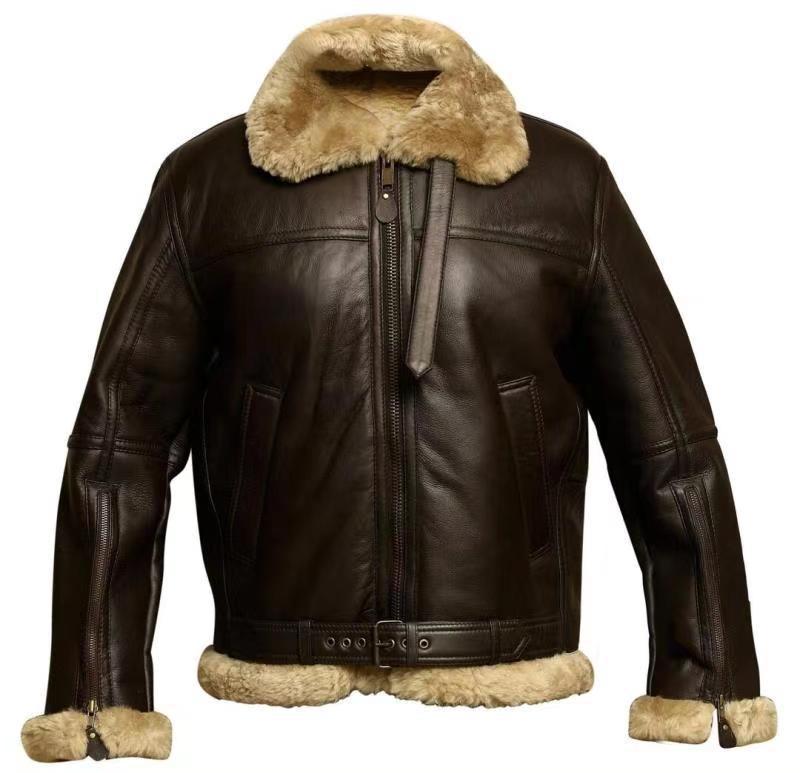 Winter Leather Men's Jacket