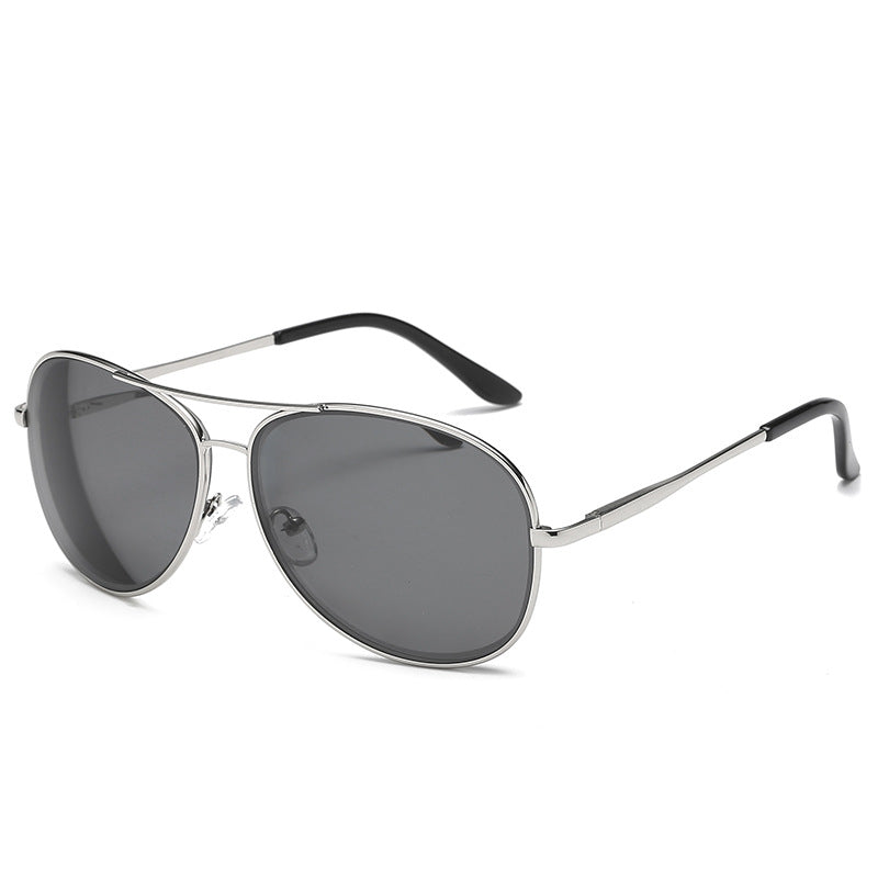 Men's Fashionable Large Frame Metal Glasses