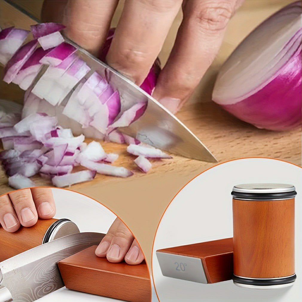 Dual-Grind Rolling Knife Sharpener,