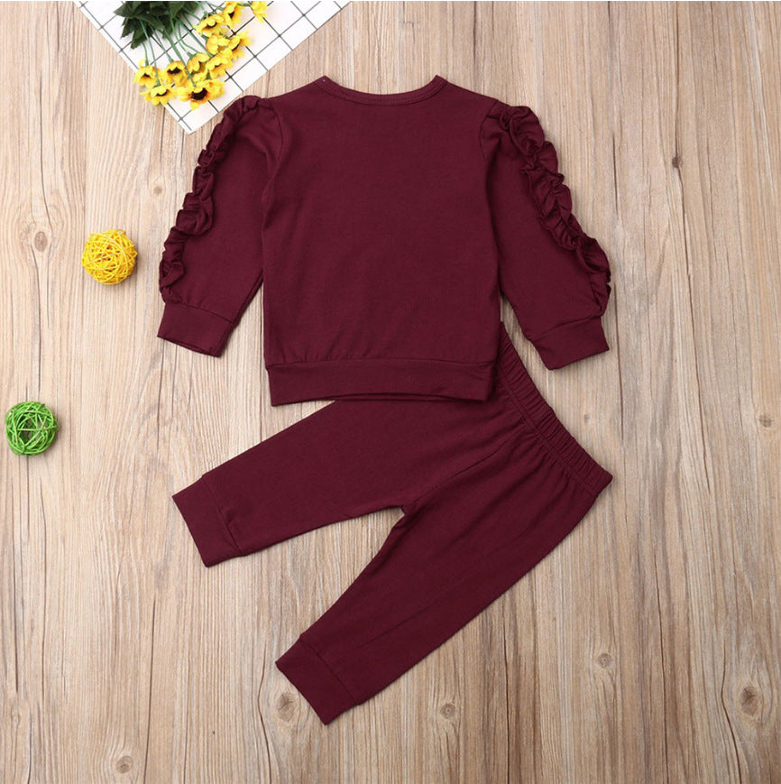 Baby Girls Ruffles Jumper