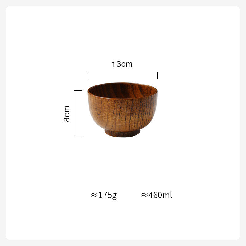 Japanese Style Wood Bowl