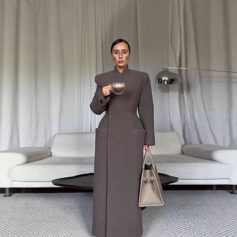 Women's Wool Long Coat