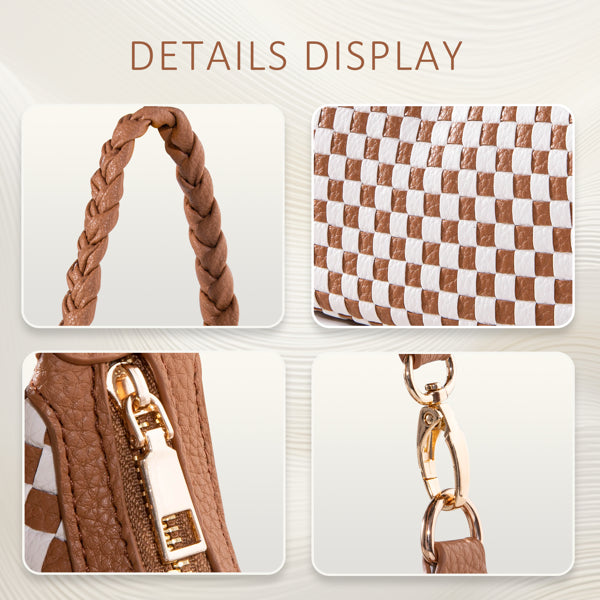 Women's Woven Hobo Handbag