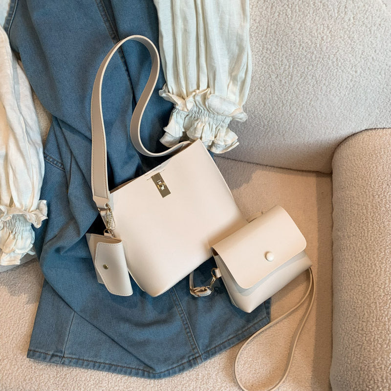 Western Three-piece Style Shoulder Bag