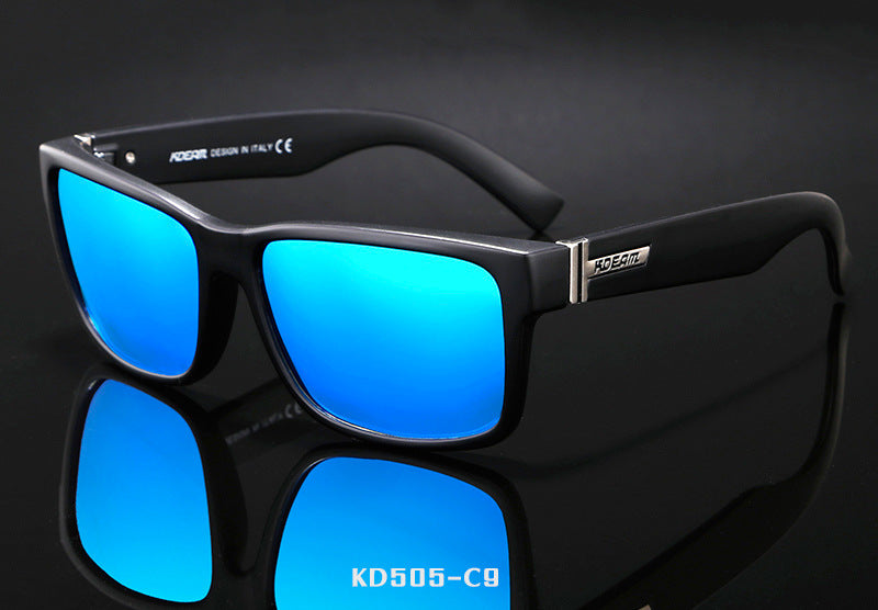 Men's Colorful Real Film Sunglasses