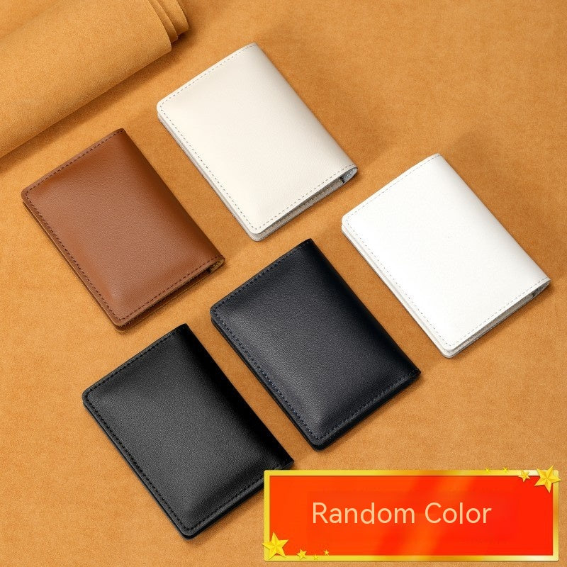 Men's Ultra-thin Cowhide Wallet