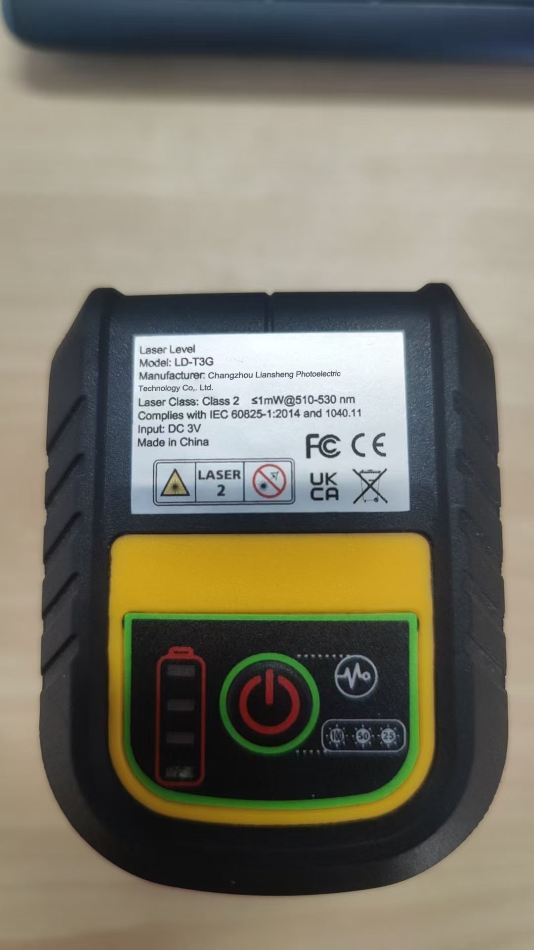 Laser Level With Self-leveling