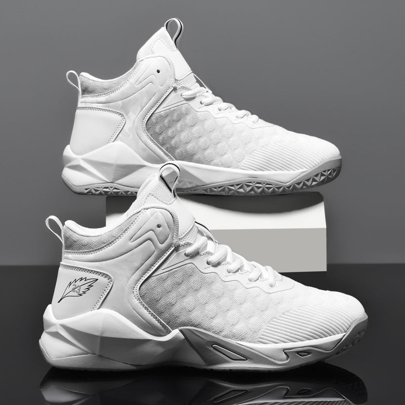 Men's Mid-Top Gradient Mesh Breathable Shoes