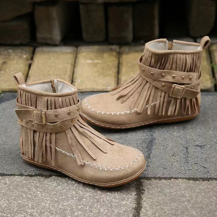 Retro Ankle Boots