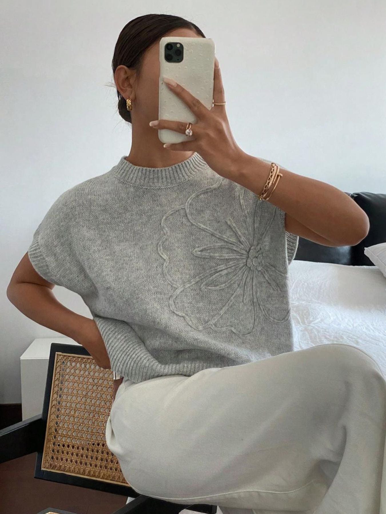 Women's Jacquard Top