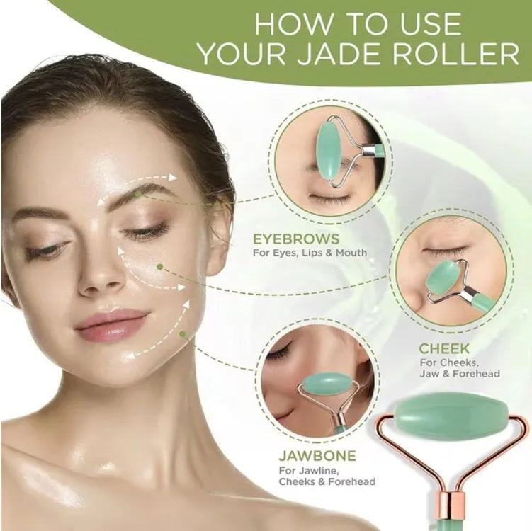 Gua Sha - Board 2-PCS Massage Stone For Facial
