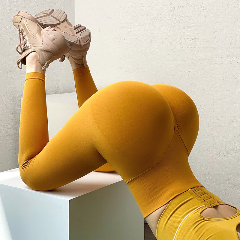 High-Waist Hip-Lifting Fitness Pants