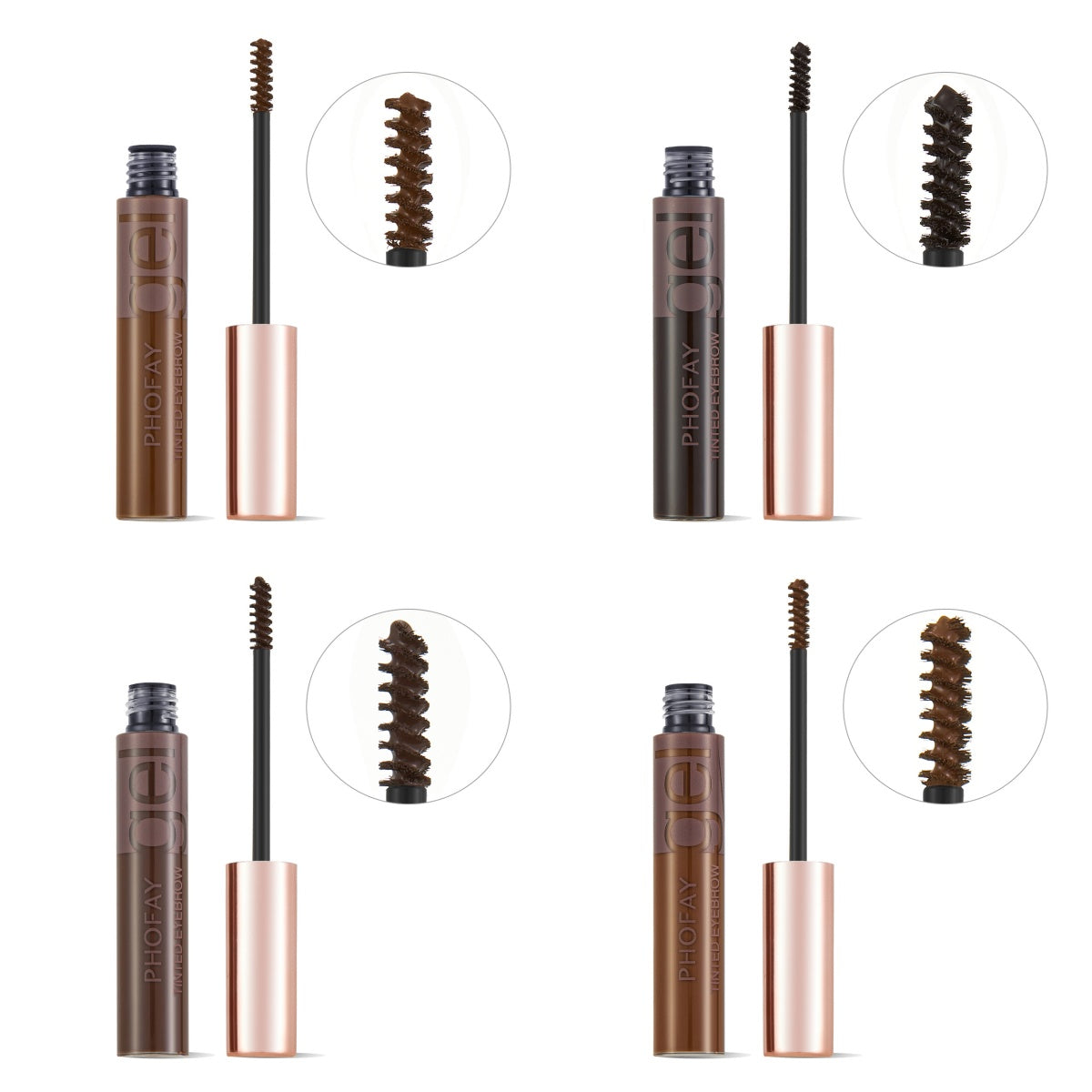 PHOFAY - Tinted Eyebrow Gel