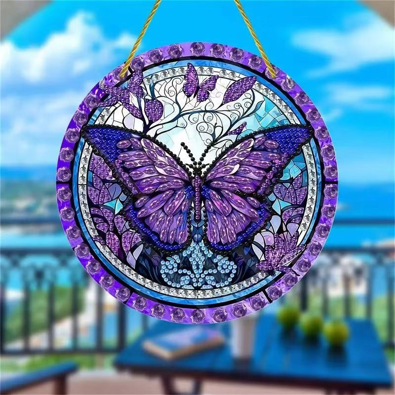 Creative Butterfly Decoration Acrylic Hanging Painting