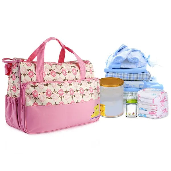 5PCS Baby Nappy Diaper Bags Set