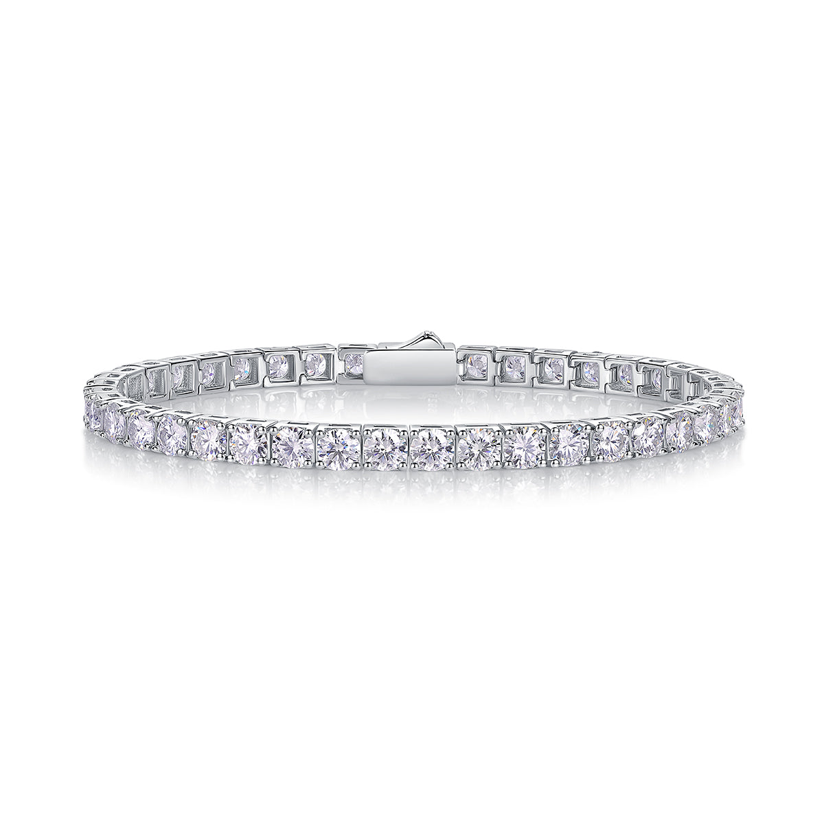 Diamond/Silver Bracelet