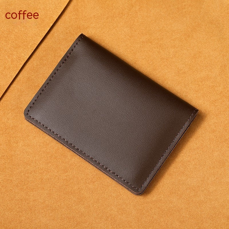 Men's Ultra-thin Cowhide Wallet