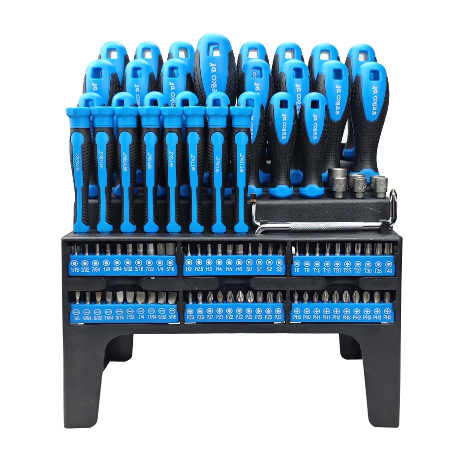 One Hundred-Piece Screwdriver Set