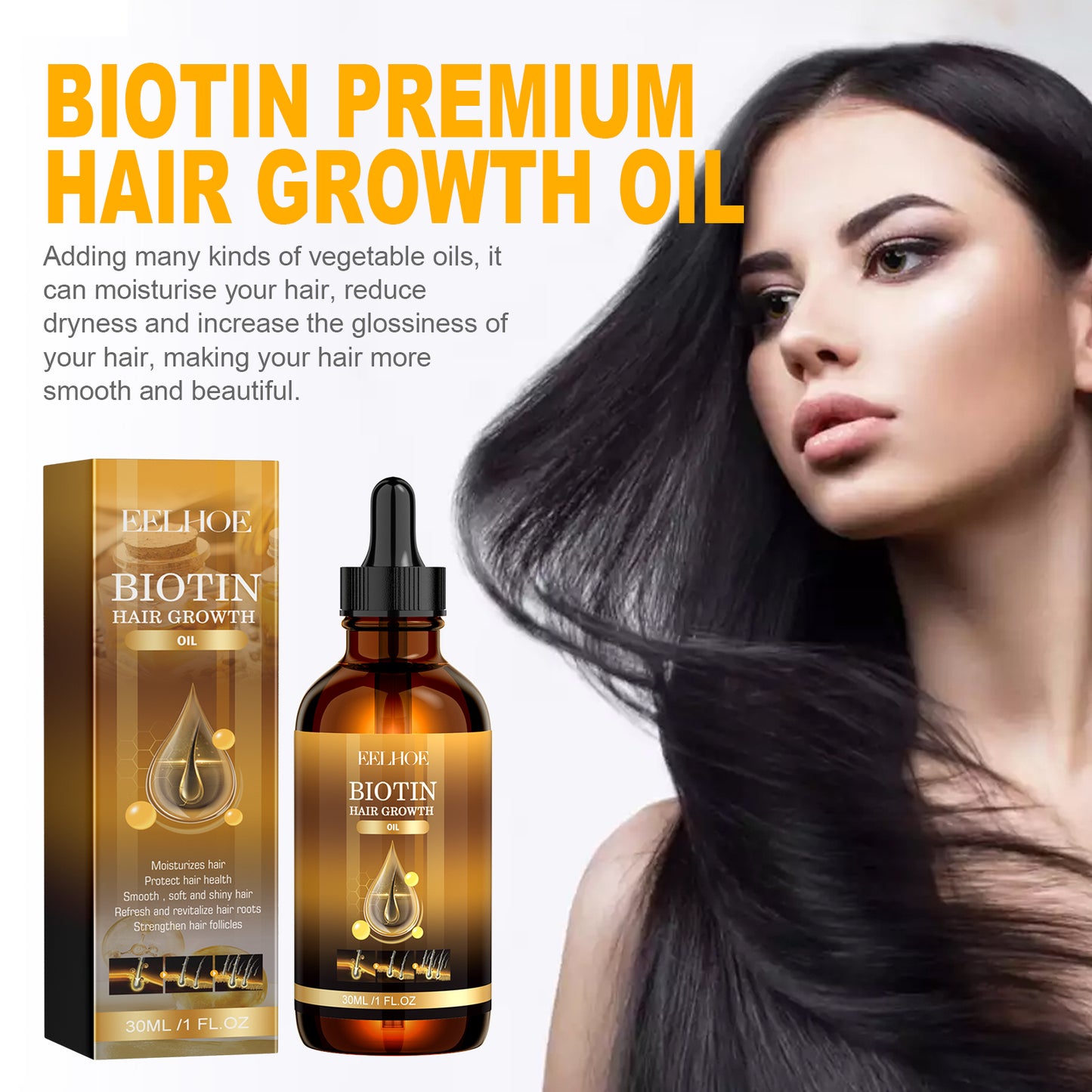 EELHOE - Biotin Hair Growth Oil