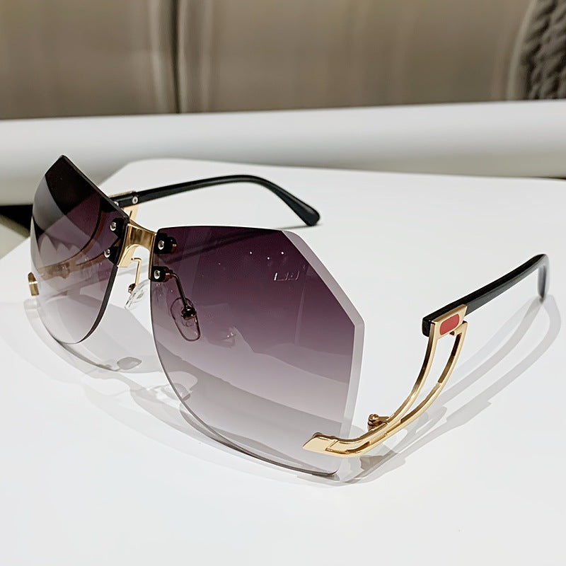 Women's Rimless Sunglasses
