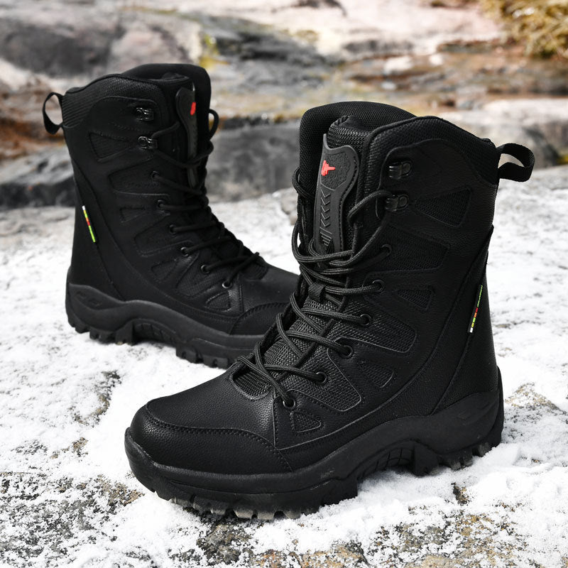 Men's Breathable Hi-top Hiking Shoes