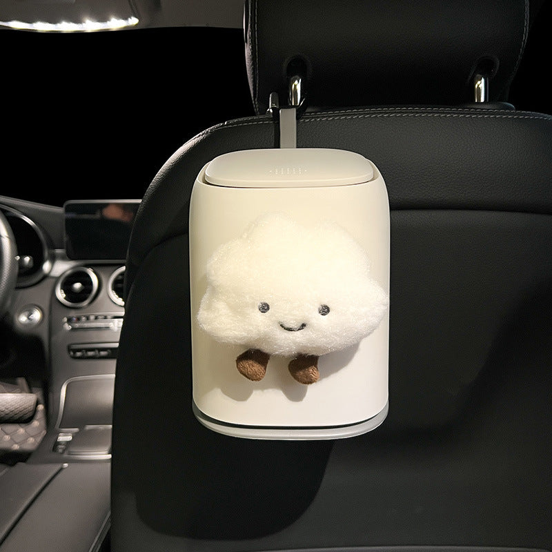 Car Cute Astronaut Trash Can