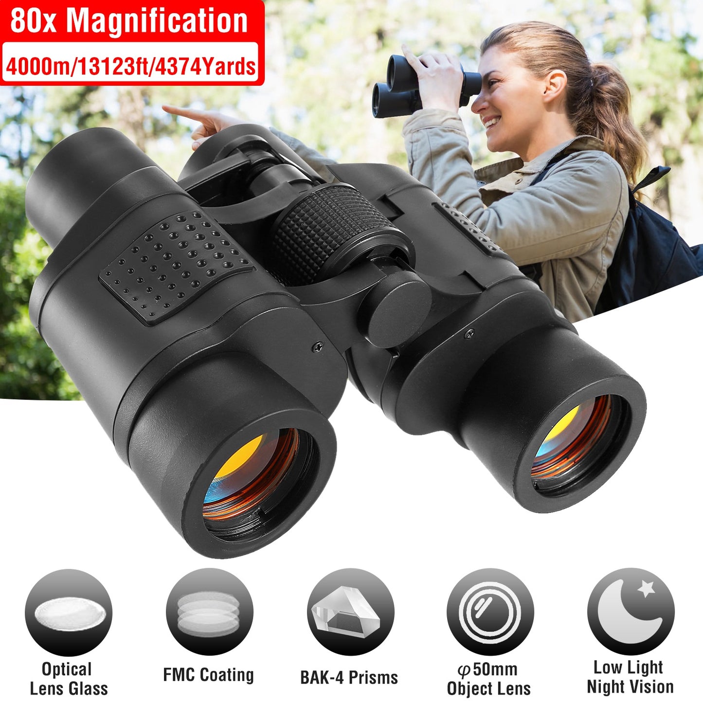 Portable HD Binoculars