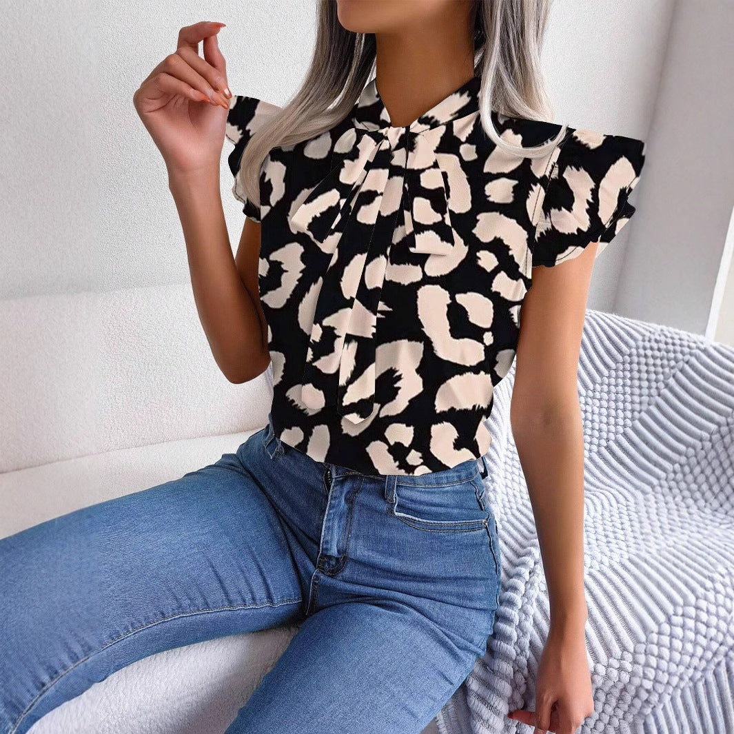 Women's Fashionable Short-Sleeve Top