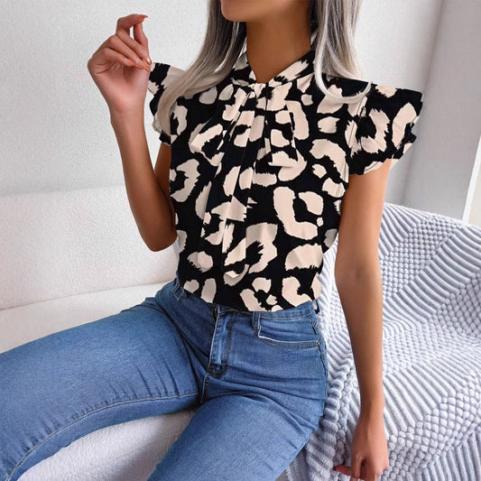 Women's Fashionable Short-Sleeve Top