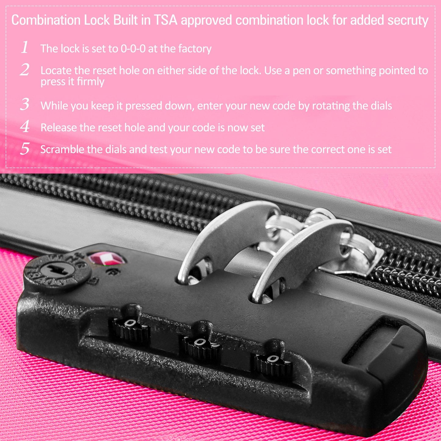 3 Piece Set Of Suitcases