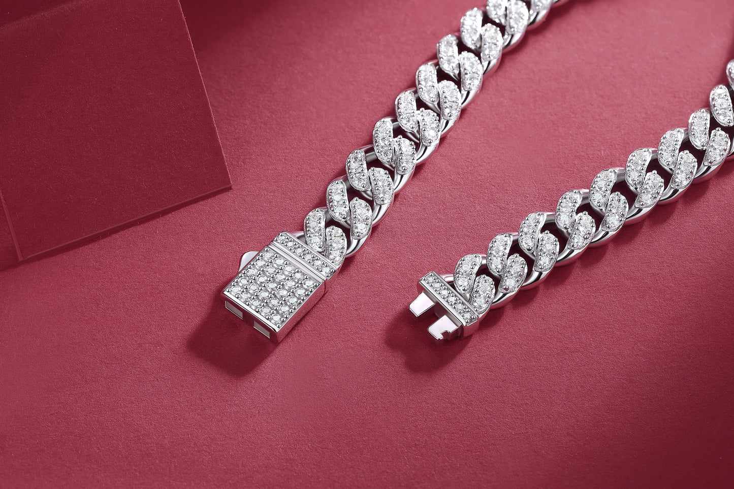 The Light Of Faith - Luxury Fashion - Diamond/ Silver Bracelet