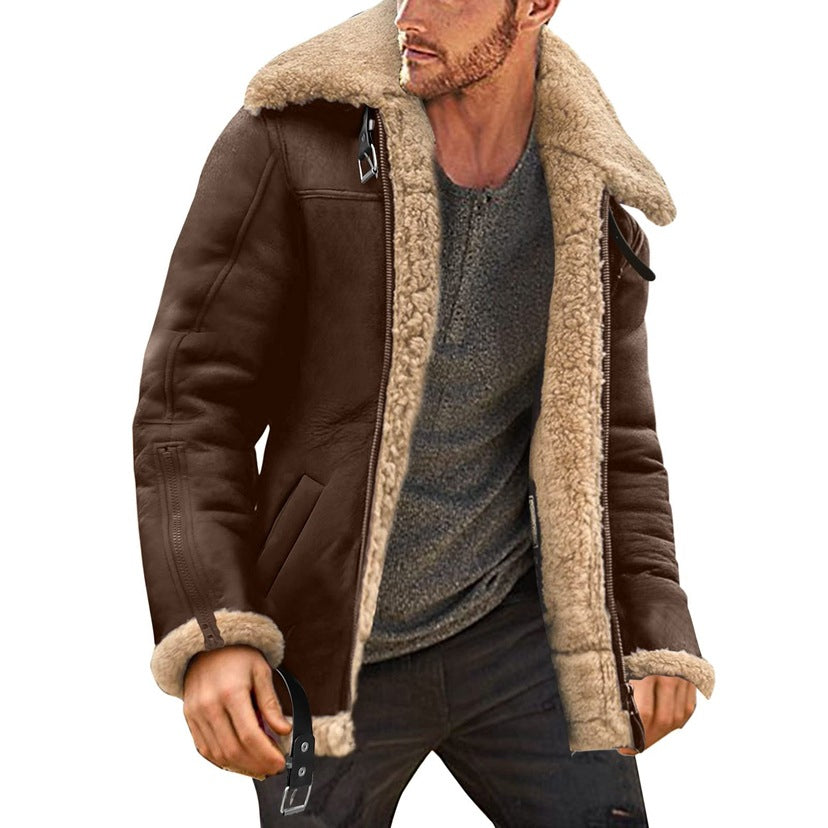 Winter Leather Men's Jacket