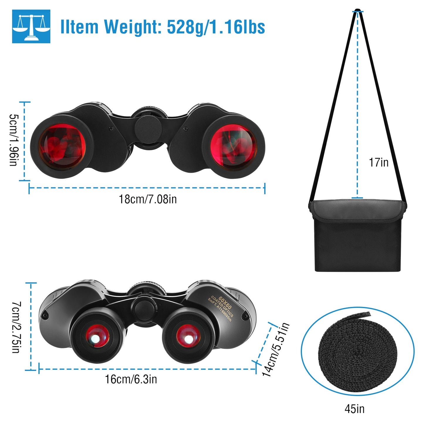 Portable HD Binoculars
