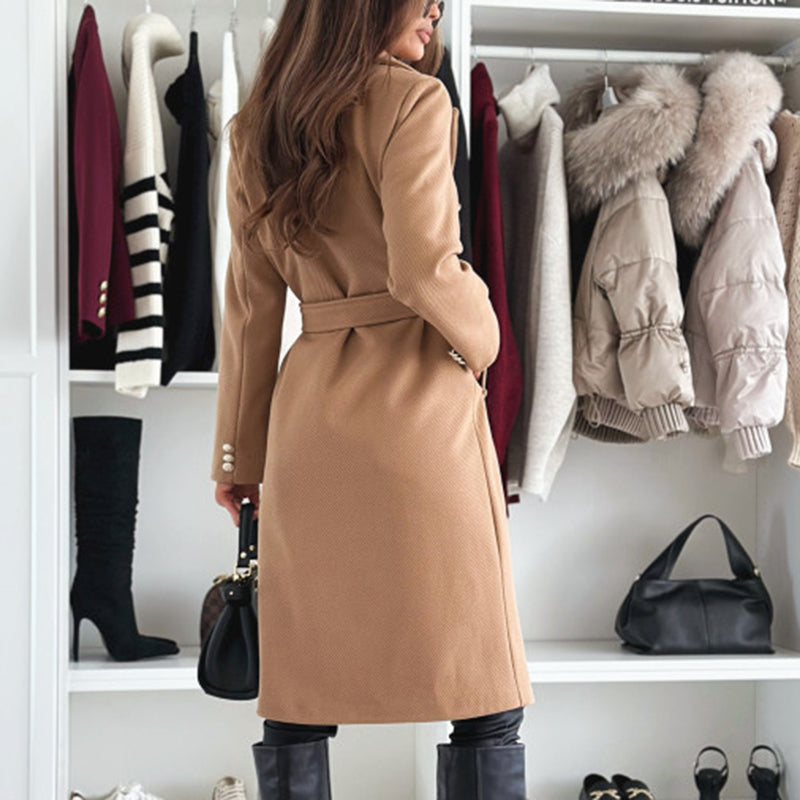 Women's Wool Trench Coat