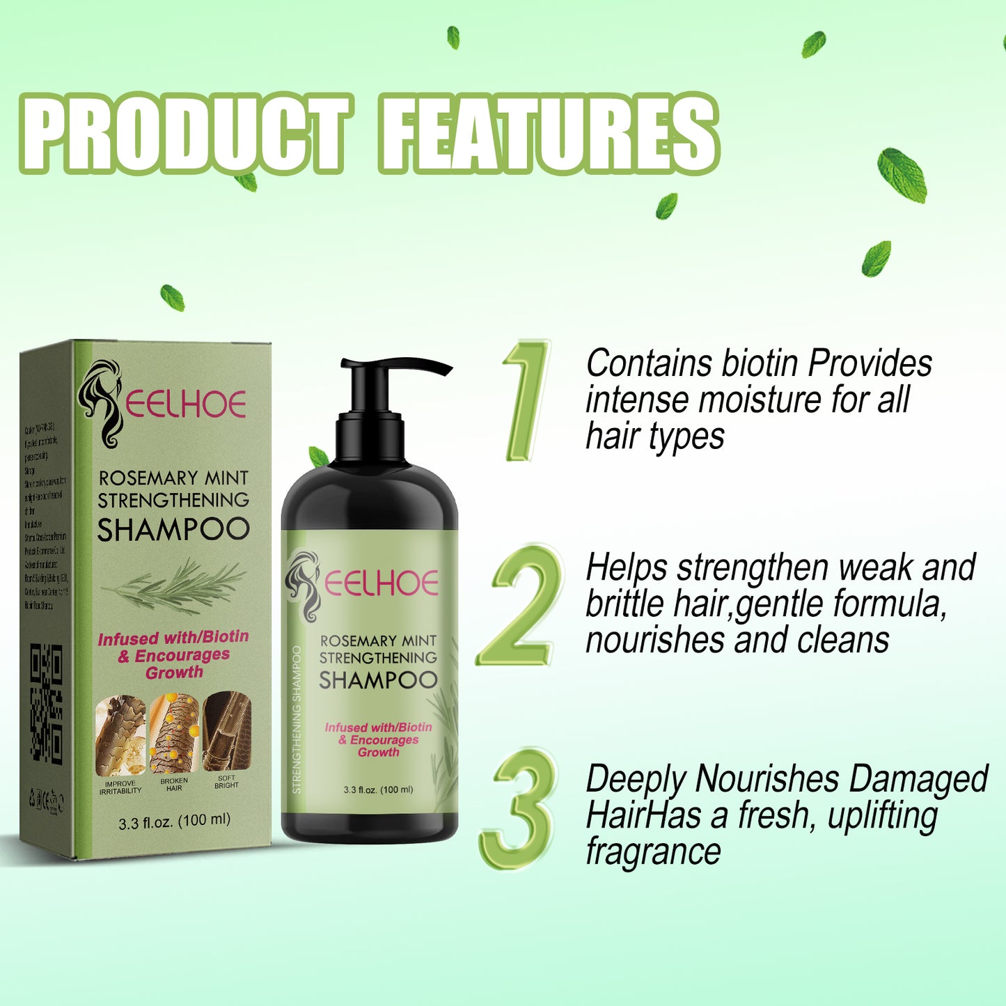 EELHOE - Rosemary Mint Shampoo