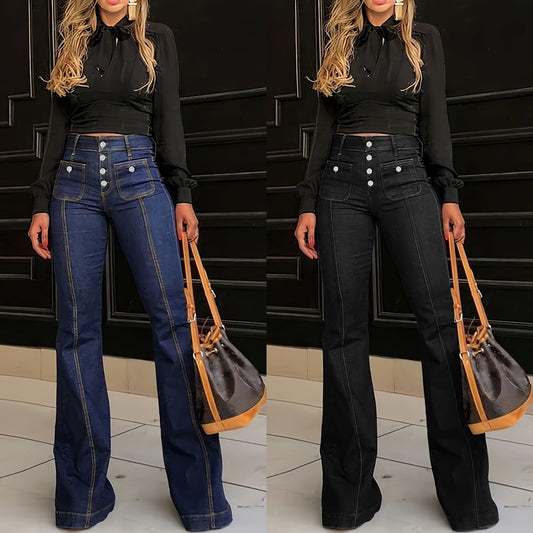 Women's Patchwork Jeans