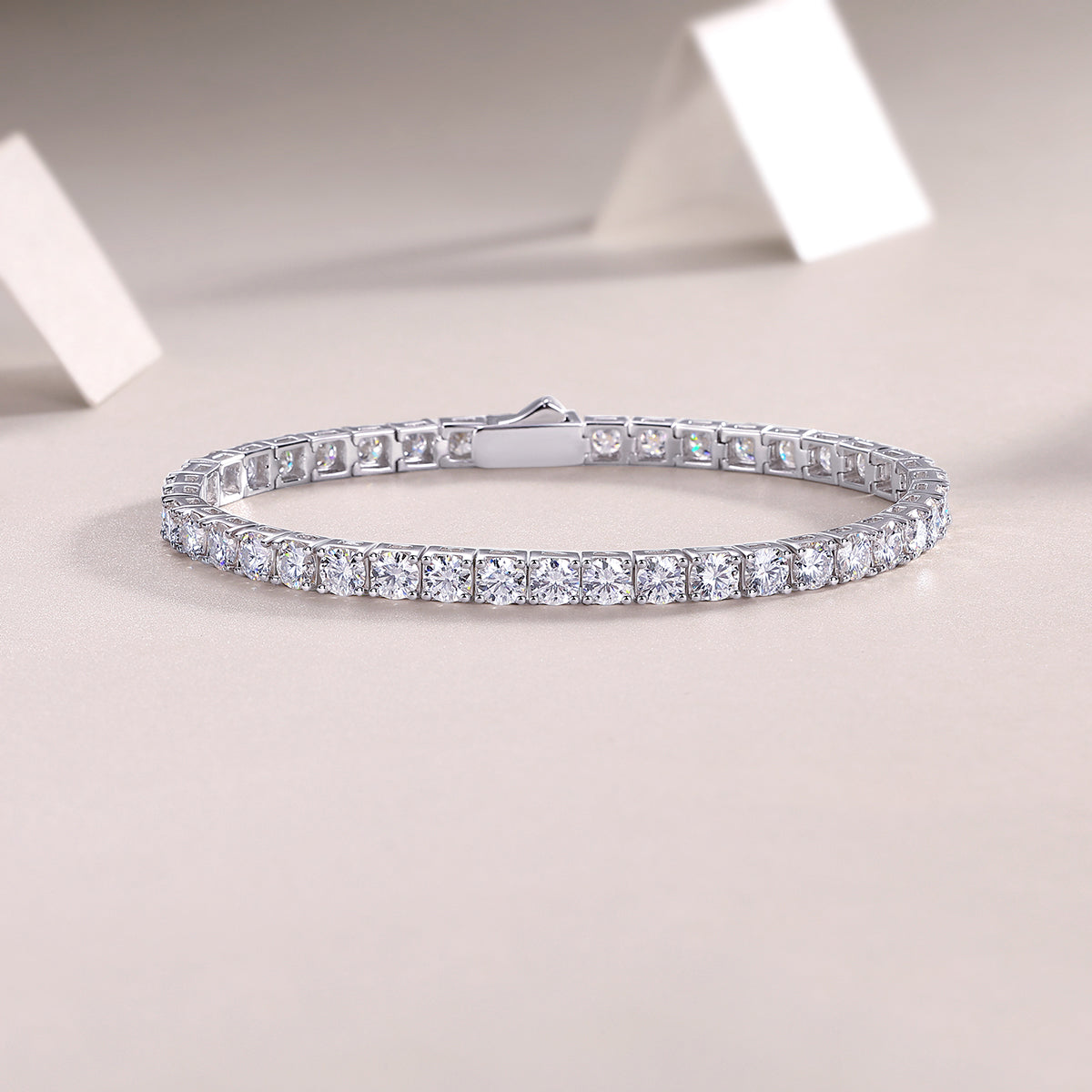 Diamond/Silver Bracelet