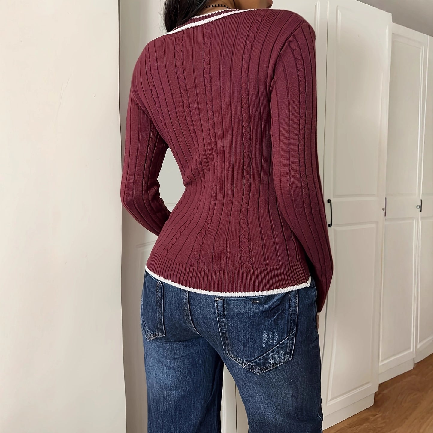 Women's Casual Sweater Slim