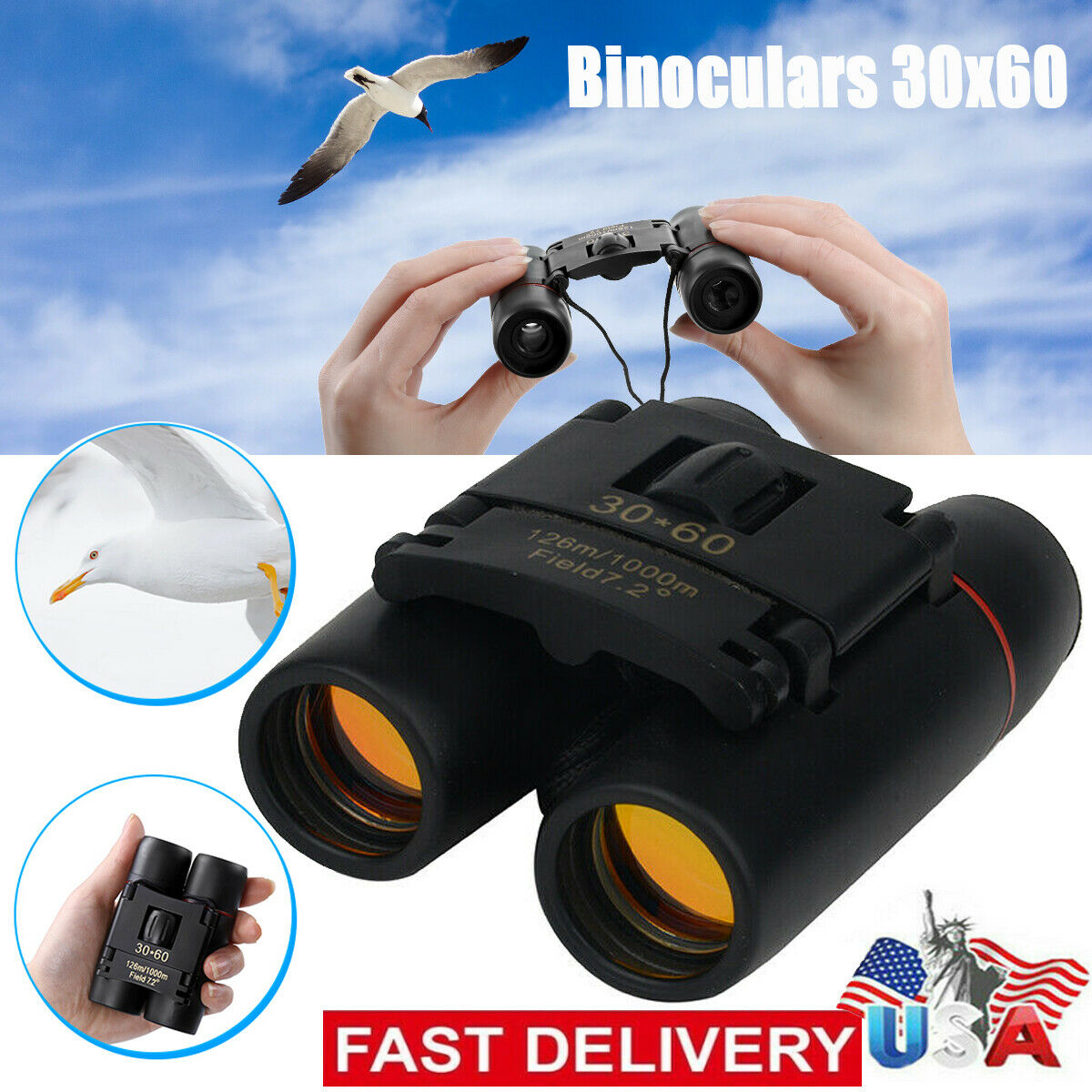 30x60 Binoculars