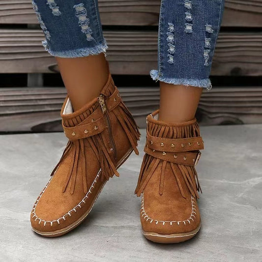 Retro Ankle Boots