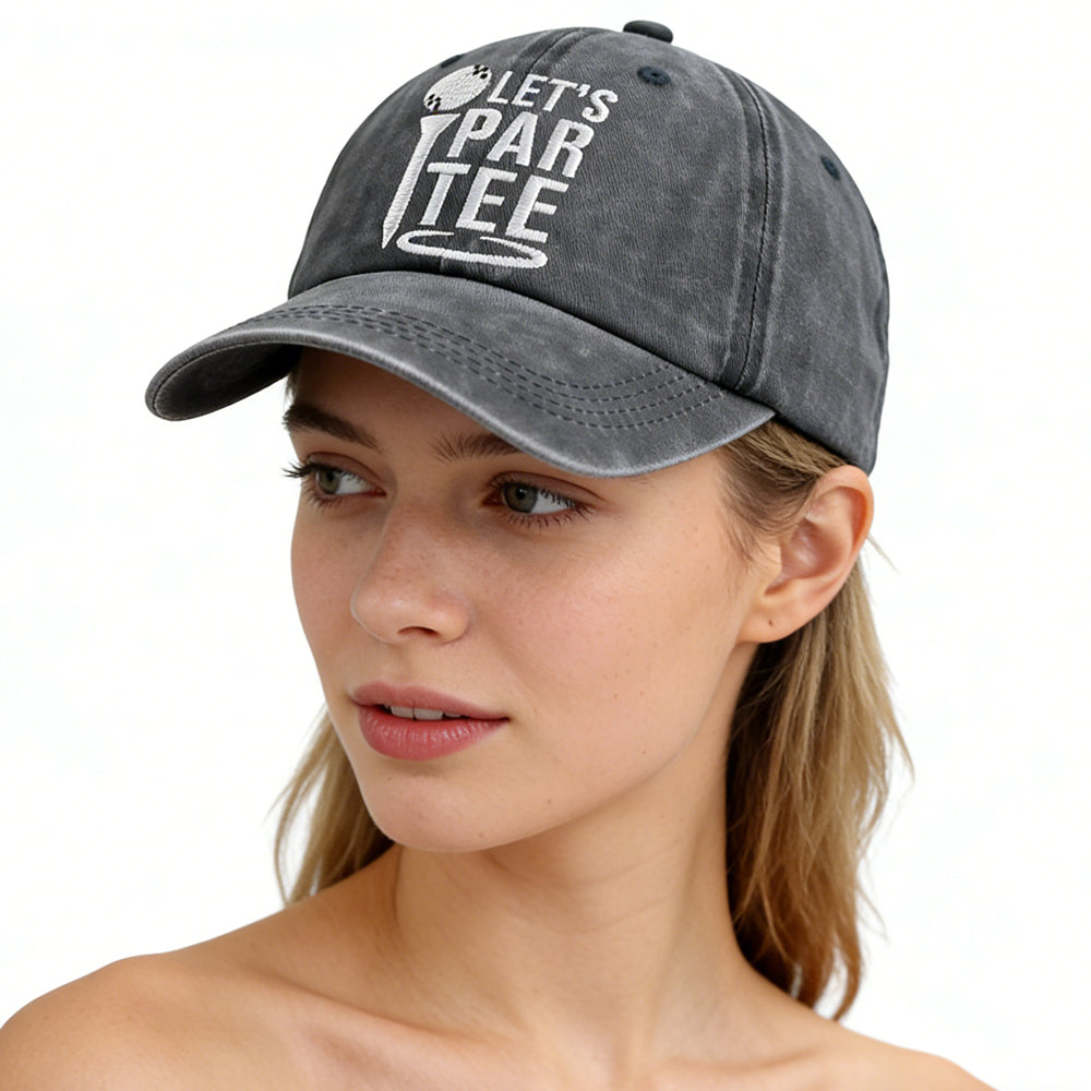 Lets Par Tee Hat