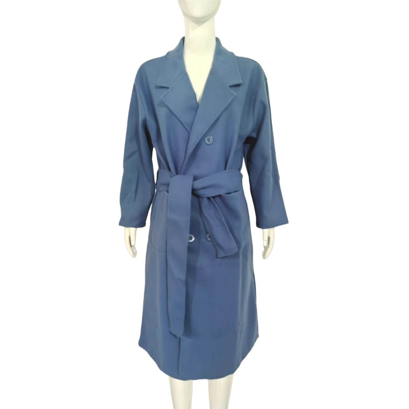 Women's Mid-Length Wool Coat