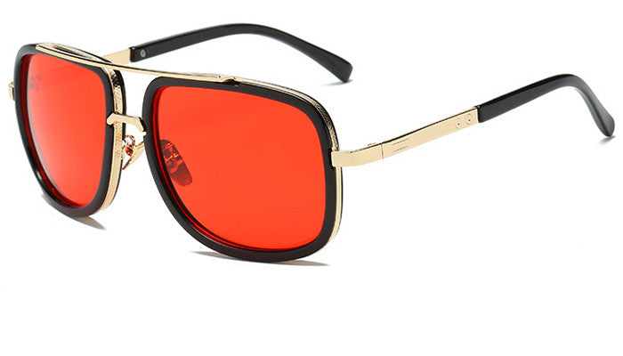 Men's Flat Top Hot Square Sunglasses