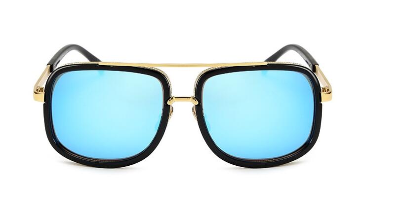 Men's Flat Top Hot Square Sunglasses