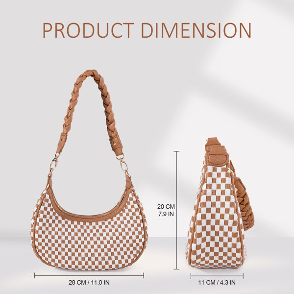Women's Woven Hobo Handbag