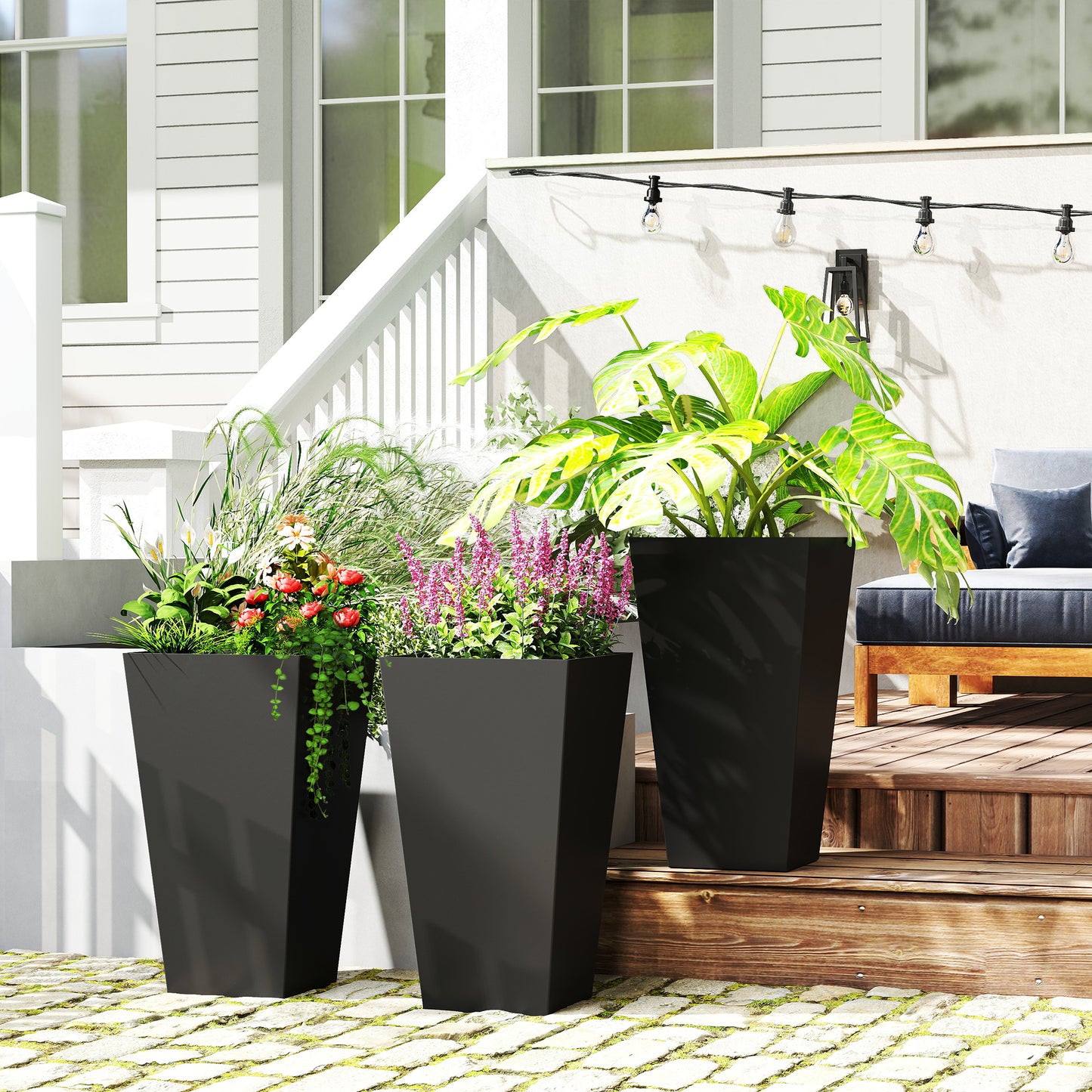 Tall Planters for Outdoors