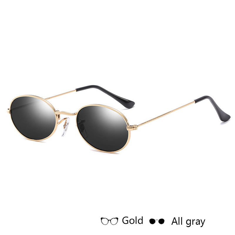 Women's Oval Sun Glasses