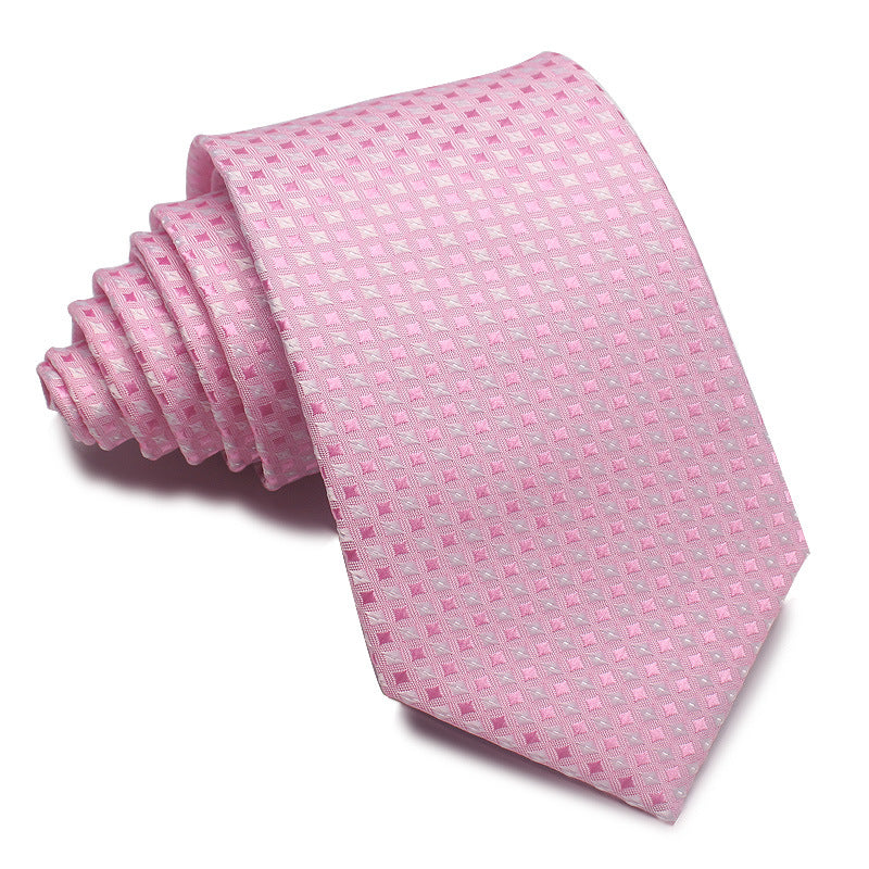 Men's Polyester Jacquard Striped Tie