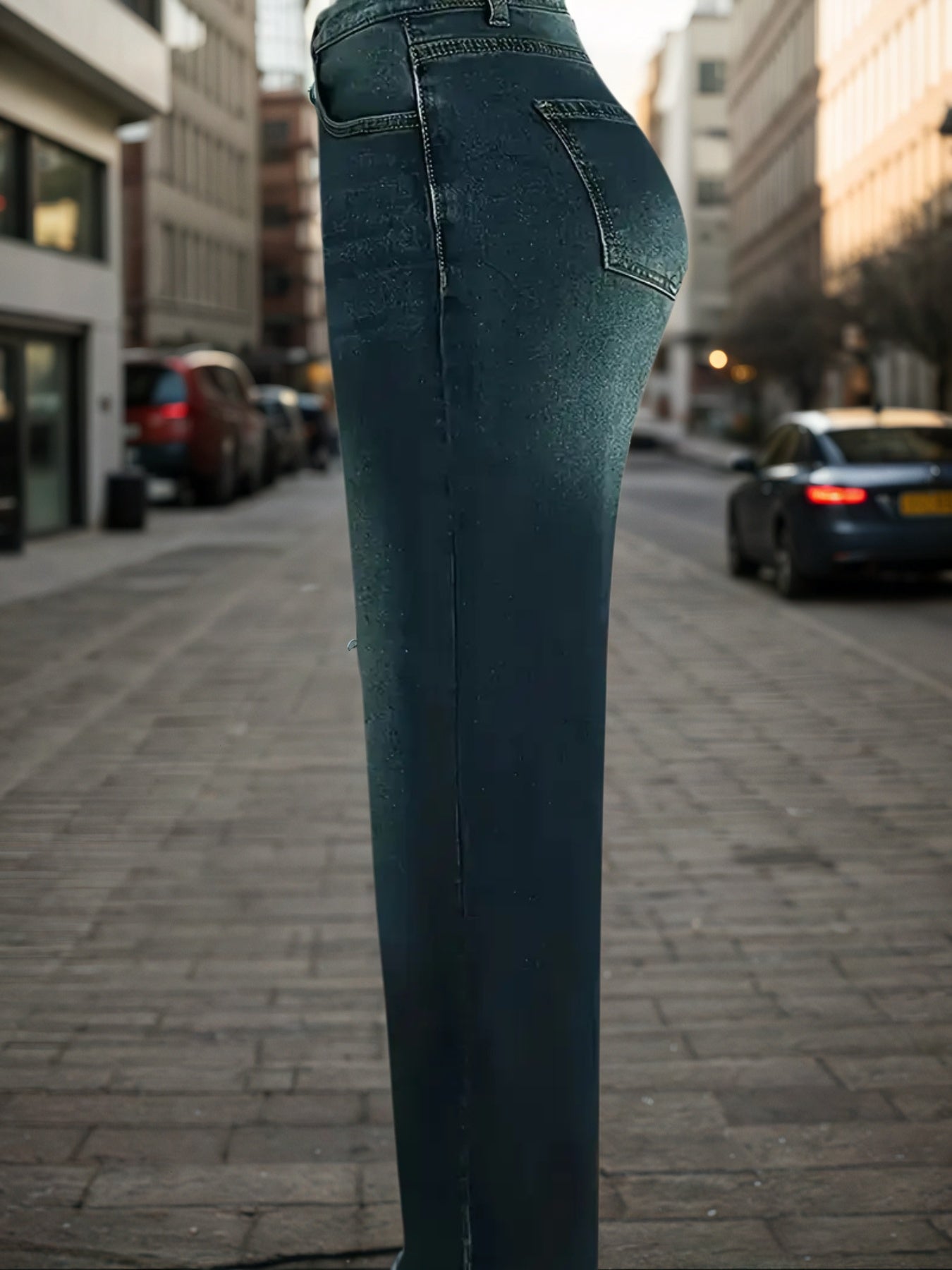Denim Wide Leg Jeans