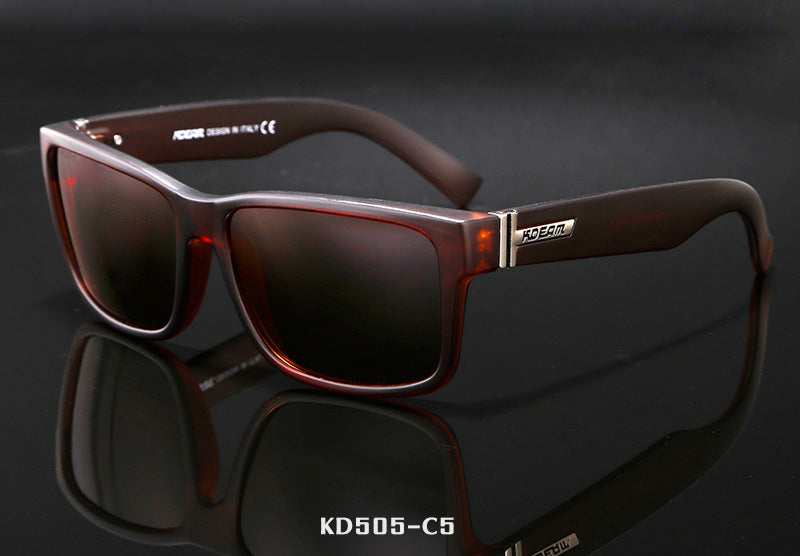 Men's Colorful Real Film Sunglasses